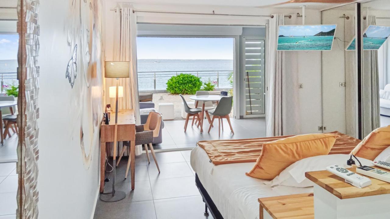 Official Page "Residence Bleu Marine" - Sea View Apartments & Studios - Saint-Martin French Side Grand Case Quarto foto